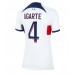 Paris Saint-Germain Manuel Ugarte #4 Bortedrakt Dame 2023-24 Korte ermer